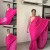 Ready to wear aliya bhatt inspired pink saree